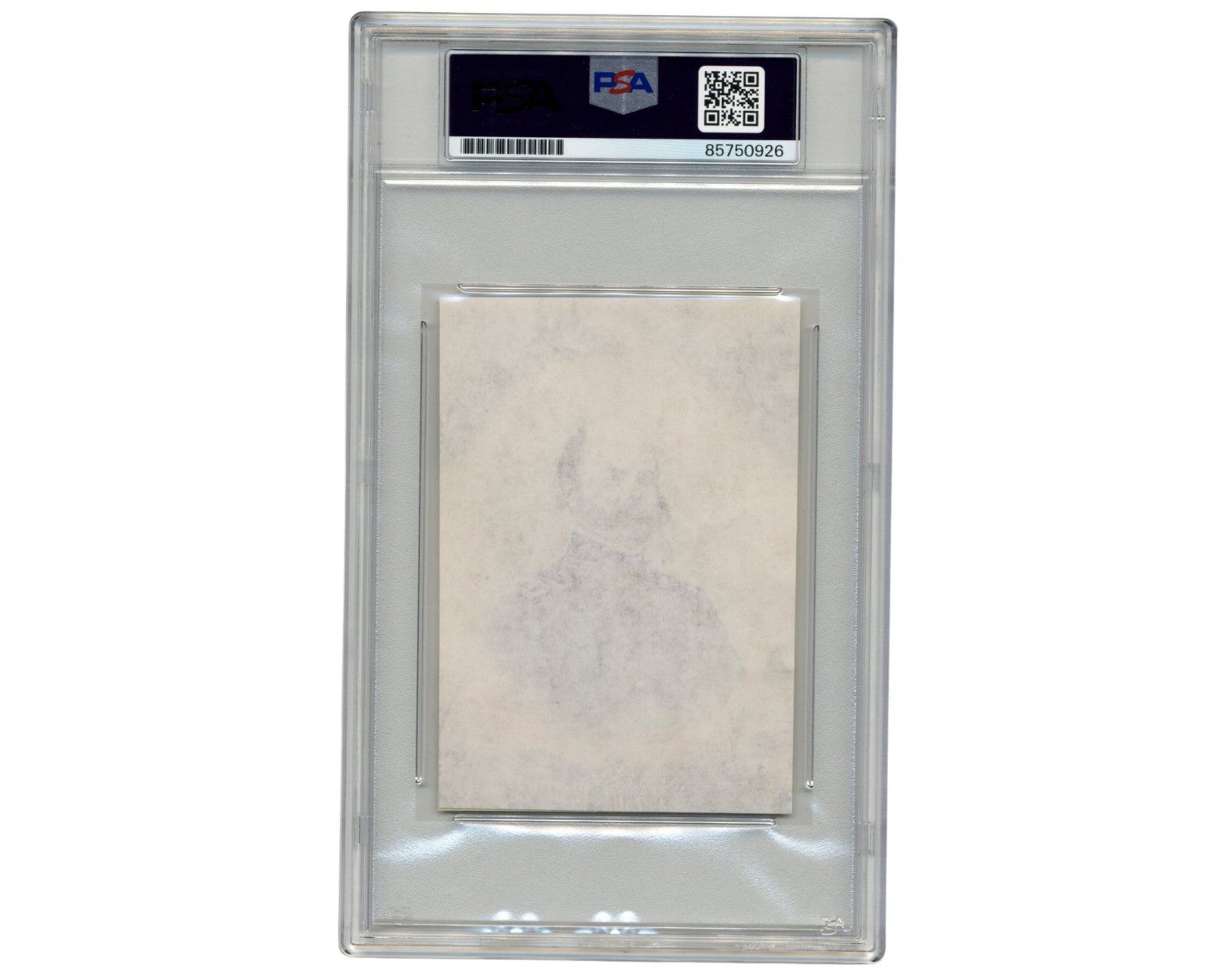 Civil War Union General Ambrose Burnside Signed Cut Display PSA Auto