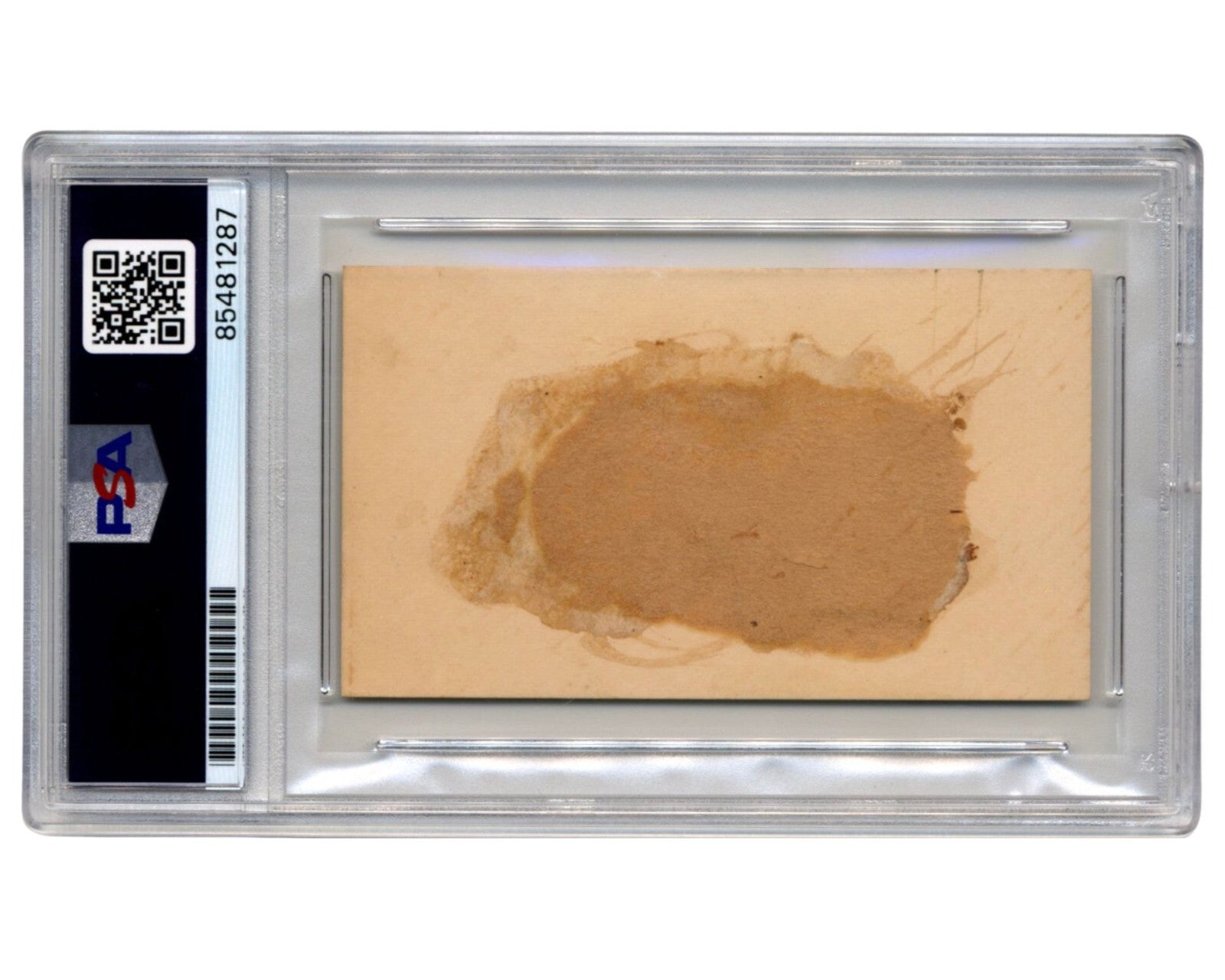 Supreme Court Justice & Confederate Lucius Q. C. Lamar Signed Cut PSA Mint 9