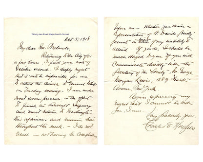 Justice Charles Evans Hughes on WWI Aircraft Inquiry PSA