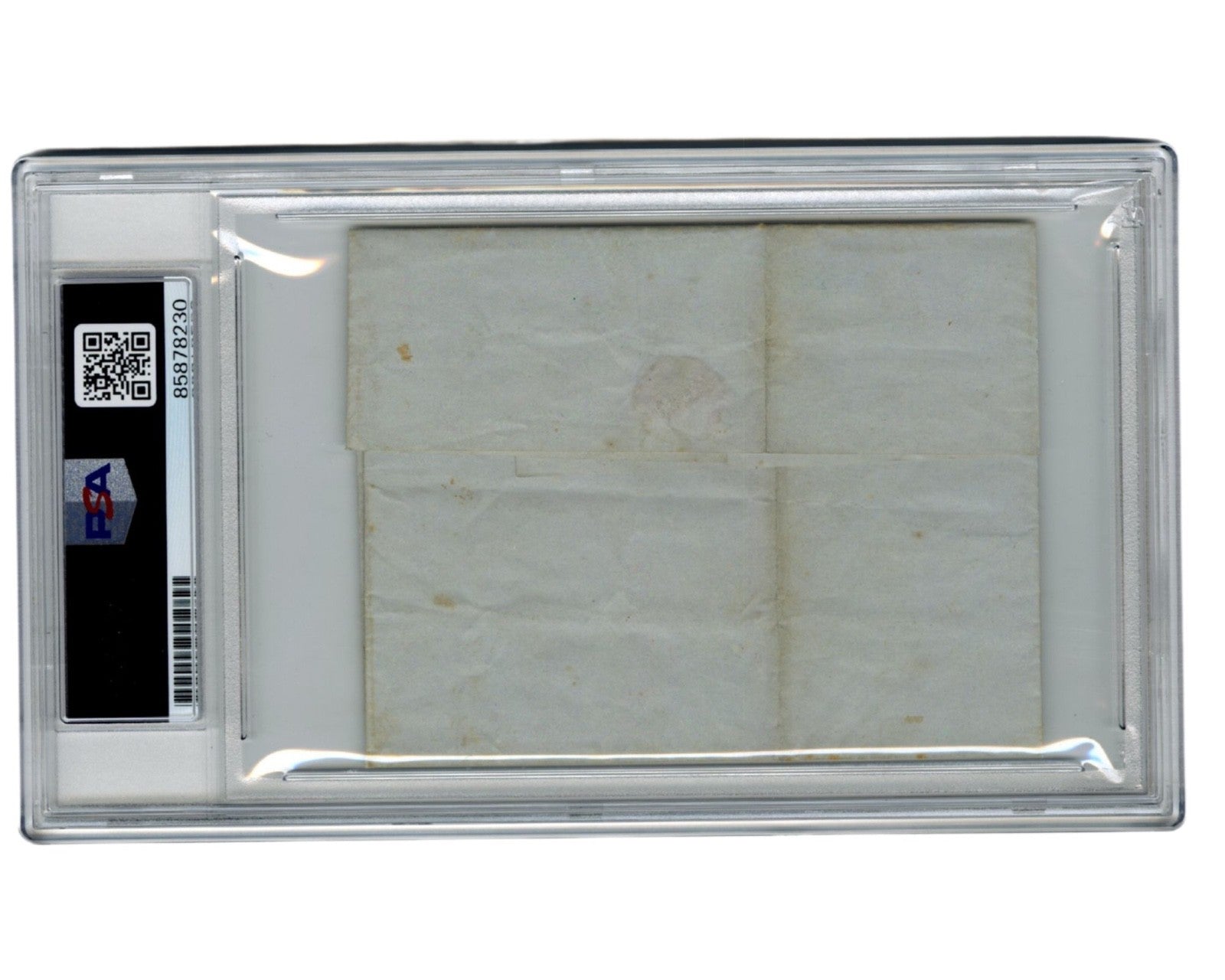 President Martin Van Buren Signed Free Frank to Benjamin Butler! PSA Auto