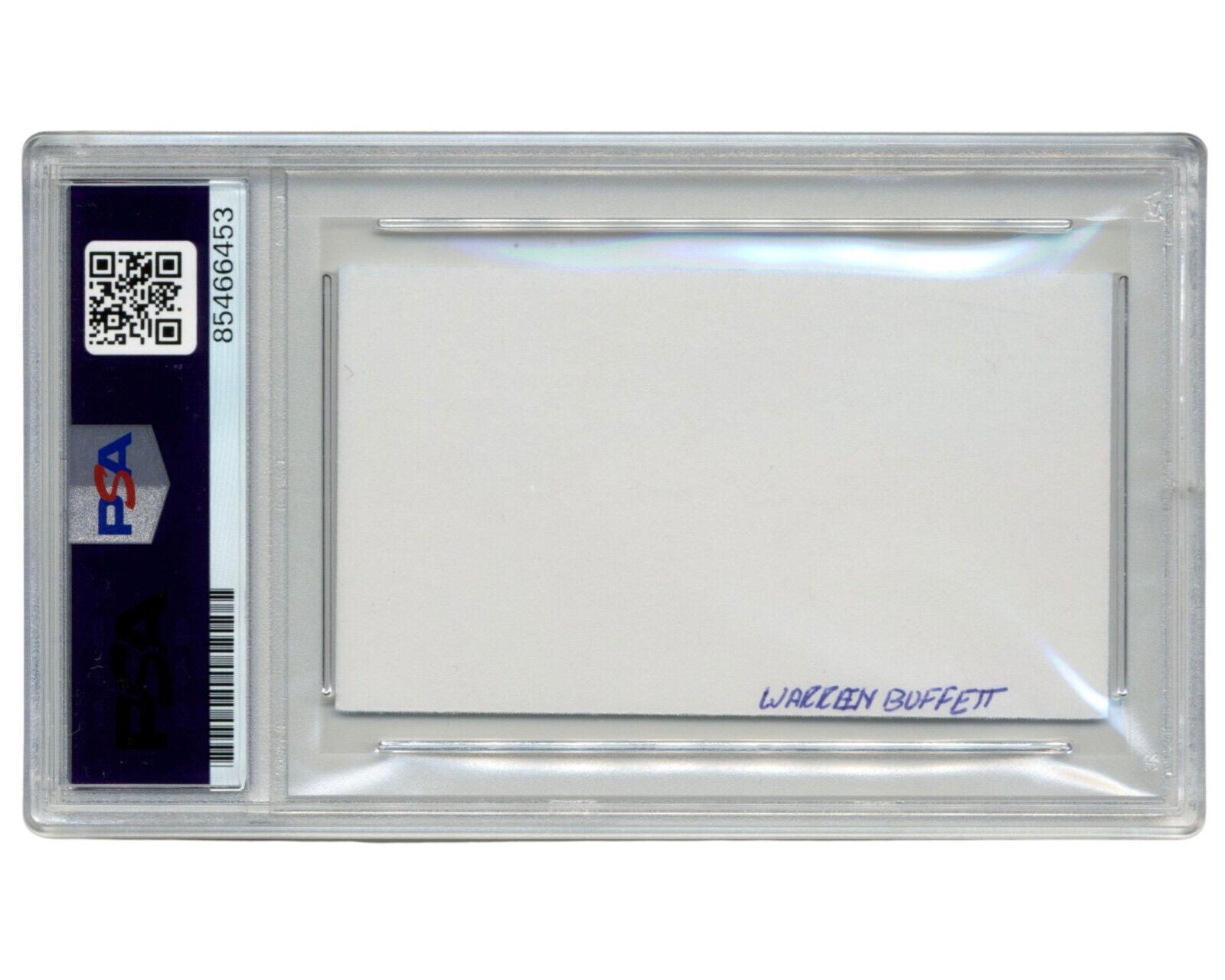 Berkshire Hathaway's WARREN BUFFETT Gorgeous Signed Cut PSA - Legendary Investor