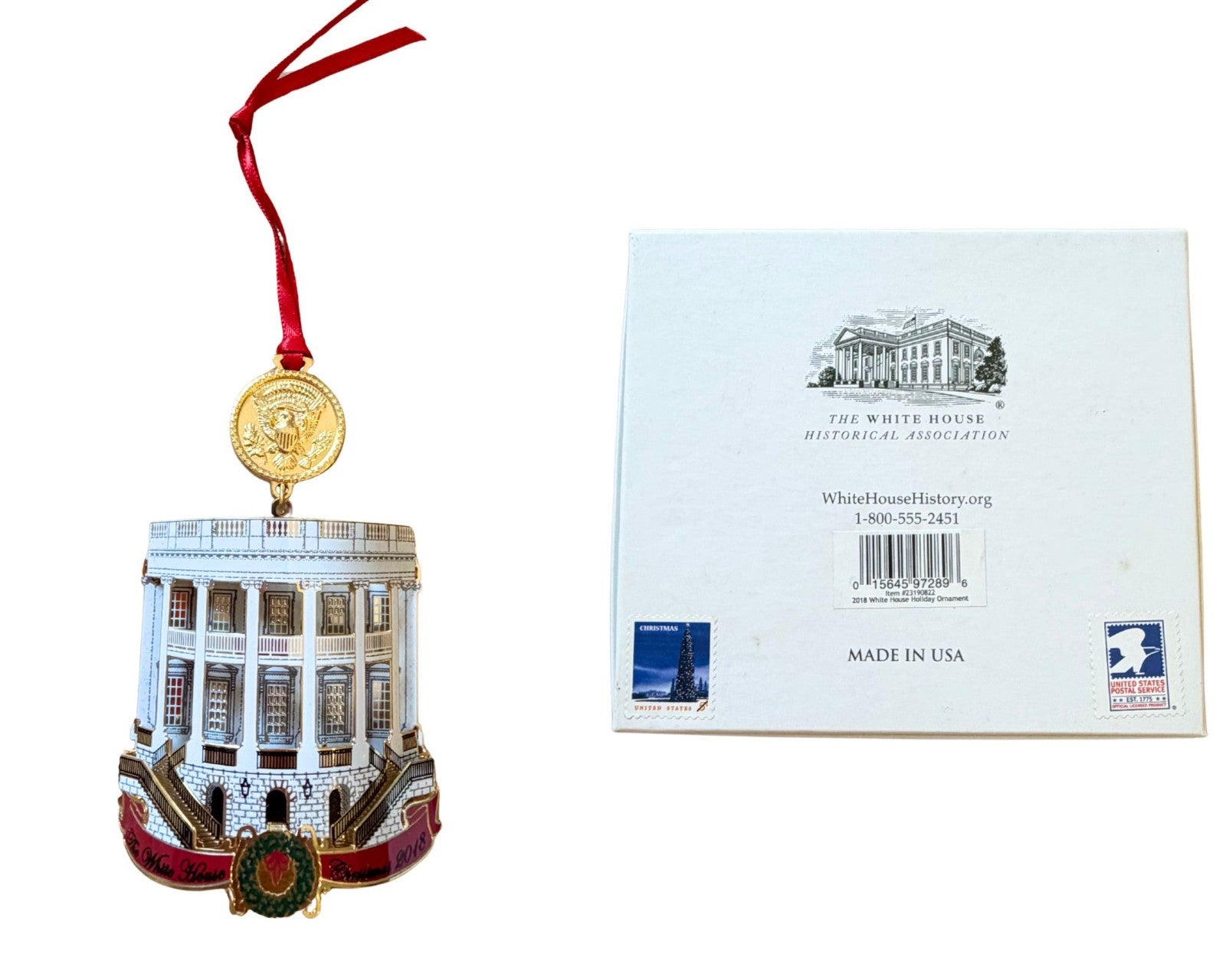 President Jimmy Carter Owned Truman W.H. Christmas Ornament Ex. Carter Estate