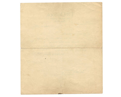 President Theodore Roosevelt Signed Letter w/ Large Signature! JSA Authentic