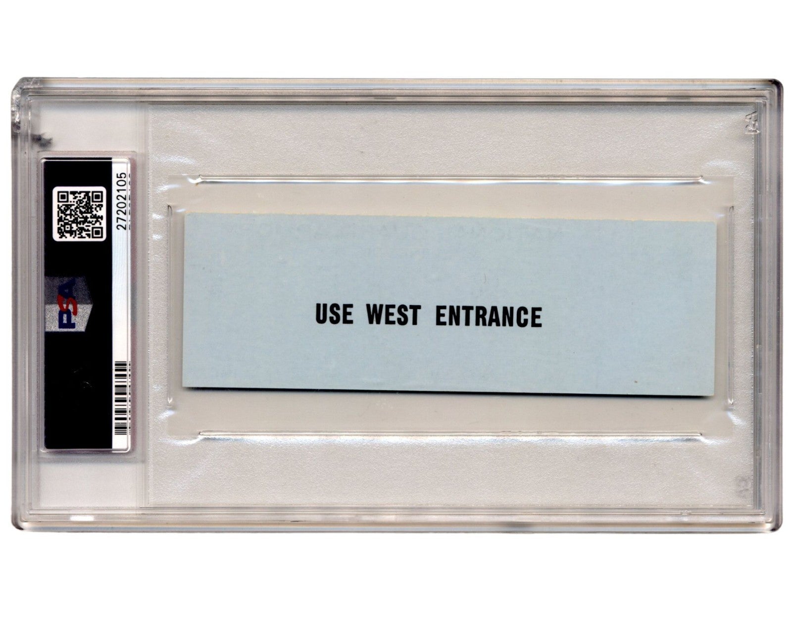 Rare President John F. Kennedy Inaugural Gala Full Ticket PSA 8