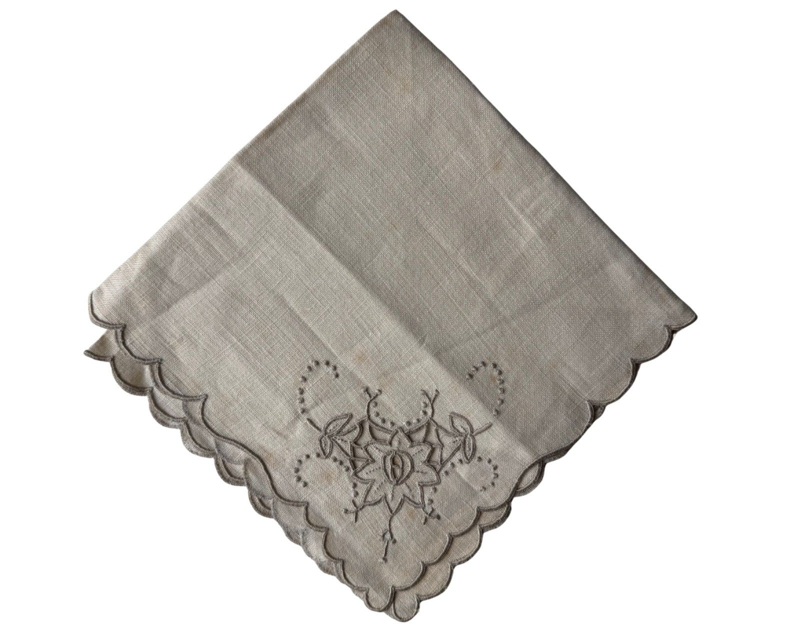 Al Capone’s Personally Owned Napkin Ex. Capone Estate, As Seen on Netflix!