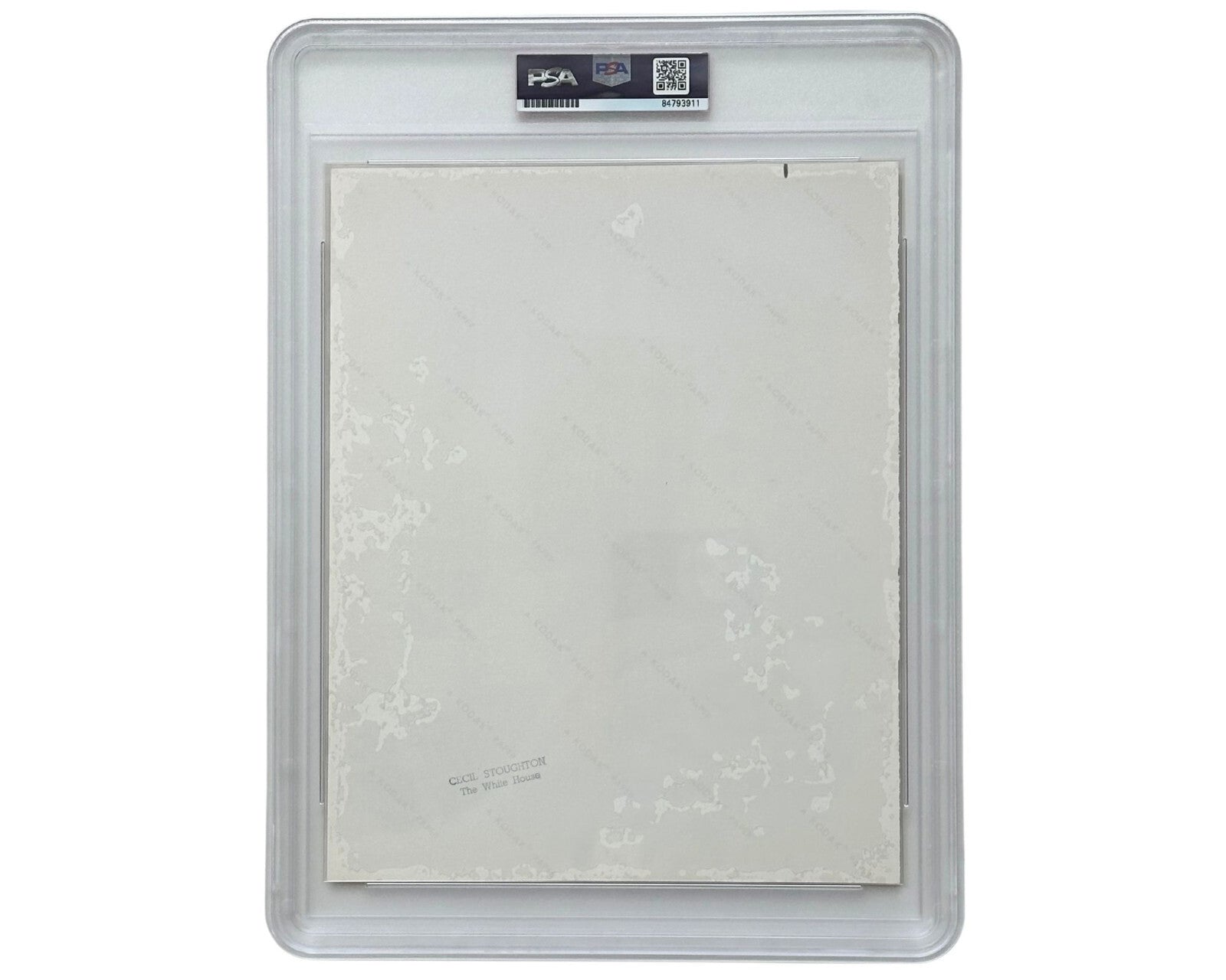 President John F. Kennedy & Family on Easter PSA Type 1 Iconic Photograph