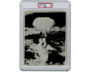 WWII: Atomic Bomb of Nagasaki, Iconic Mushroom Cloud Photograph PSA Type III
