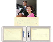 First Lady Jackie Kennedy Signed White House Envelope to McNamara! PSA Auto
