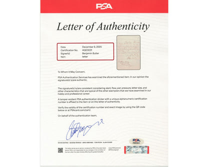 Union Civil War General Benjamin Butler Constructs Military Architecture PSA