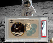 1969 APOLLO 11 Launch Pass / Ticket For NASA Mission to the Moon PSA 6