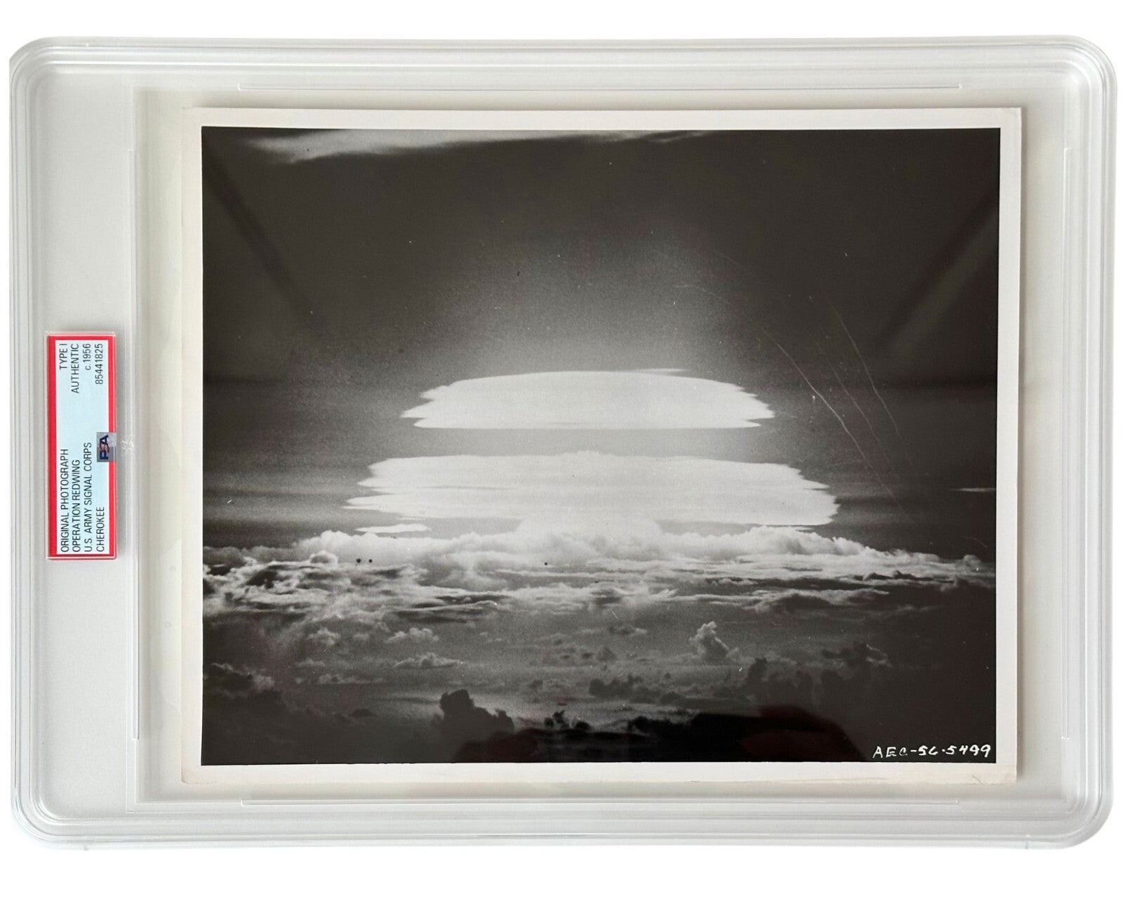 Operation Redwing "Cherokee" Atomic Bomb Test U.S. Army PSA Type 1 Photograph