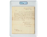 President James Madison Distributes Laws of US to New Hampshire PSA Mint 9