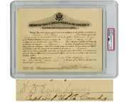WWI Dated President Dwight D. Eisenhower Signed Army Appointment - One of a Kind