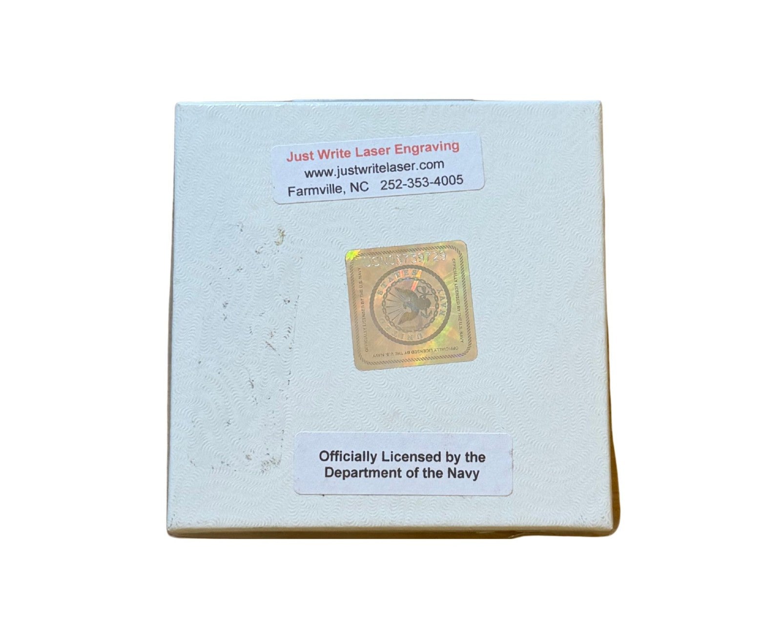 President Jimmy Carter Personally Owned U.S. Navy Ornament Ex. Carter Estate