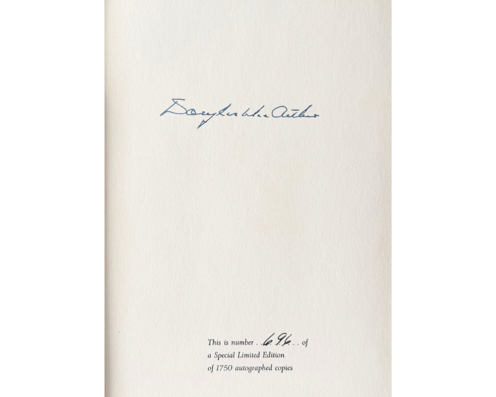 WWII General Douglas MacArthur "Reminiscences" Signed Limited Edition Book PSA 8