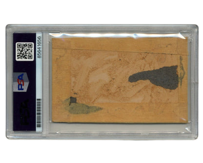 President Theodore Roosevelt Signed Cut PSA Auto