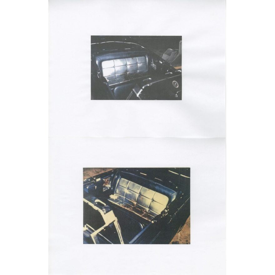 John F. Kennedy Blood-Stained Leather Swatch Dallas Limo in Blessed Crucifix