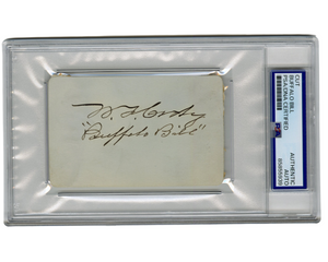 William "Buffalo Bill" Cody Signed Cut. Clean Example! PSA Auto