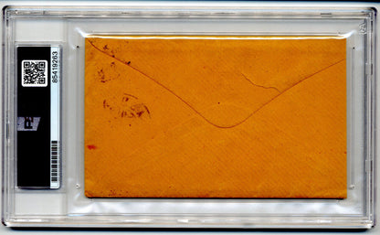 Civil War General John S. Casement Signed Cover He Built Union Railroad! PSA