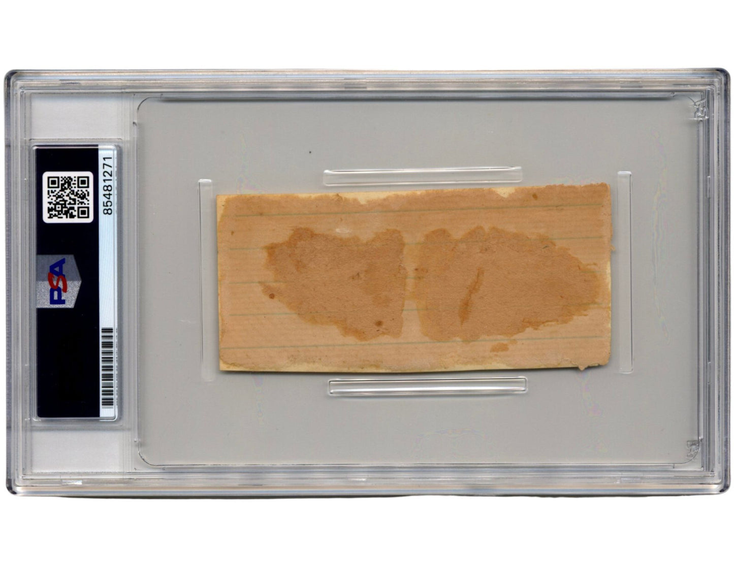 Lincoln's Sec. Navy GIDEON WELLES PSA Signed Cut PSA Mint 9