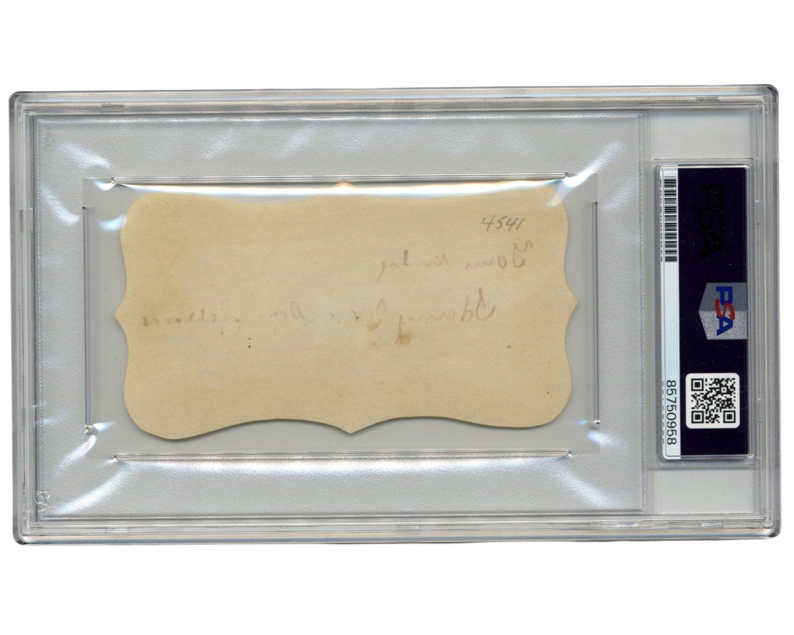 Iconic American Poet Henry Wadsworth Longfellow Signed Cut PSA Auto
