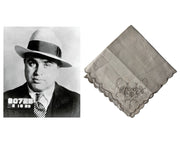 Al Capone’s Personally Owned Napkin Ex. Capone Estate, As Seen on Netflix!