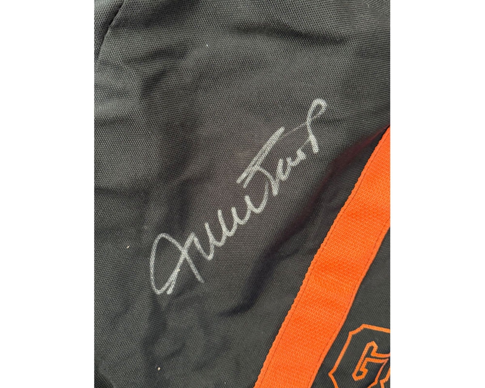 Willie Mays Owned, Used & Signed 7x SF Giants Equipment Bag! Ex. Mays Estate
