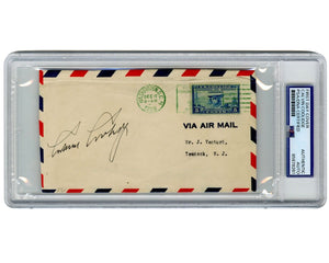 President Calvin Coolidge Signed First Day Cover PSA Auto