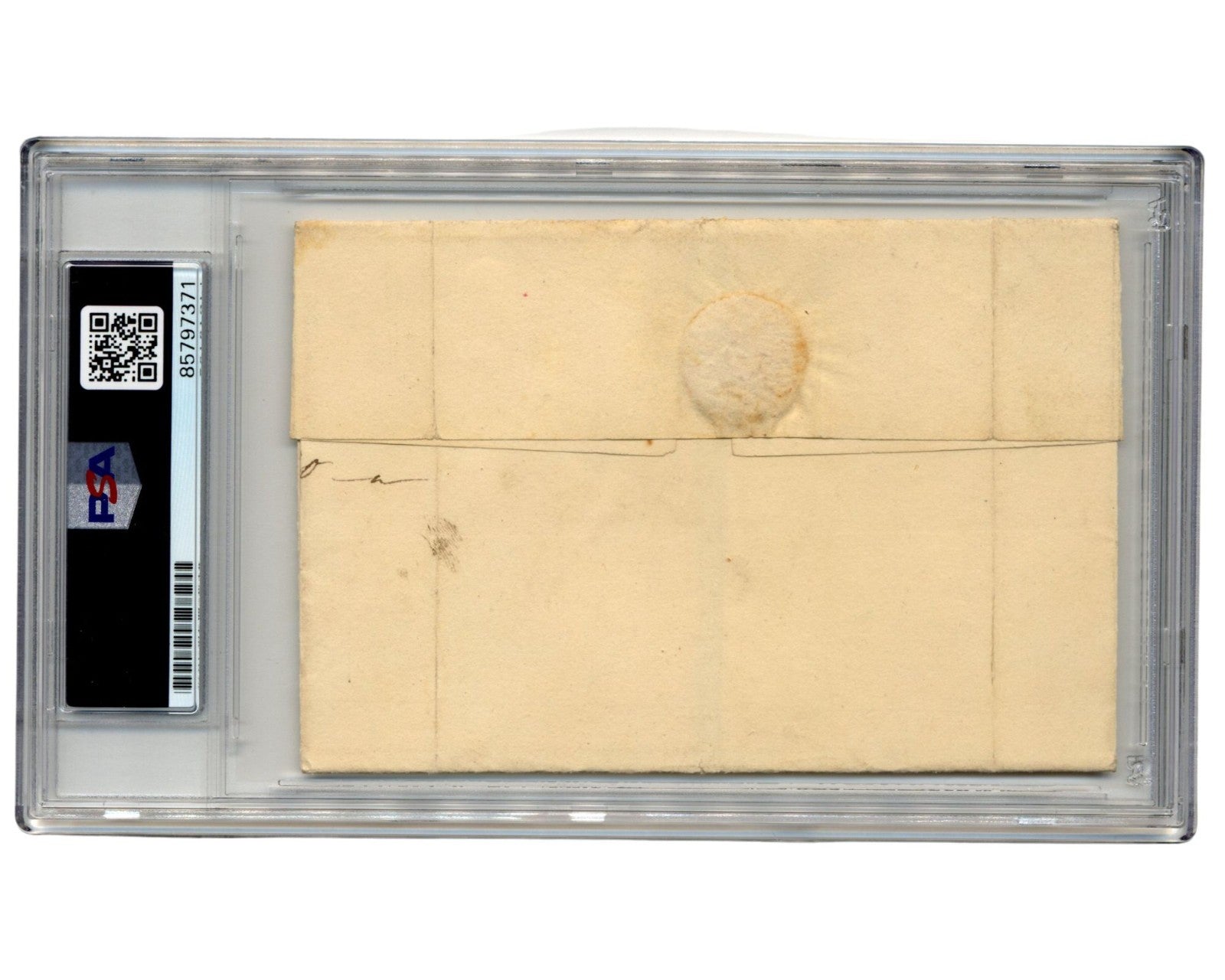 President James Madison Beautiful Free Frank to "Science of War" Writer PSA Auto