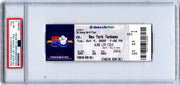 2022 Aaron Judge Yankees FULL Ticket 62ND HR Passes Maris PSA NM 8