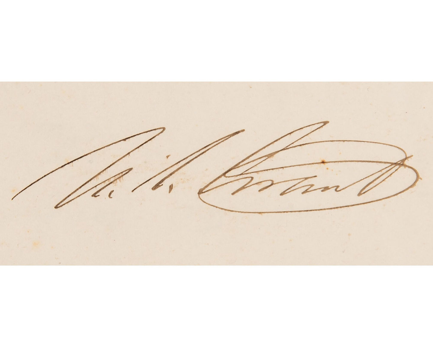 President ULYSSES S. GRANT Rare Diplomatic Signed Letter To Peru Pres. PSA