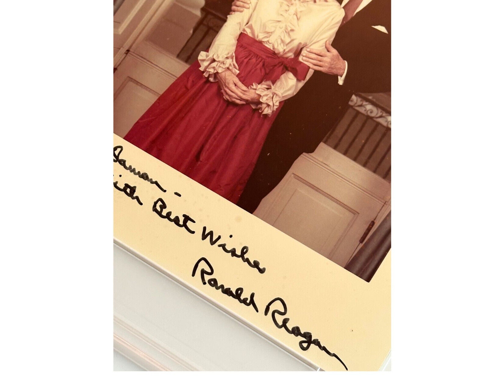President RONALD REAGAN Signed 8x10 Official White House Photograph PSA Auto