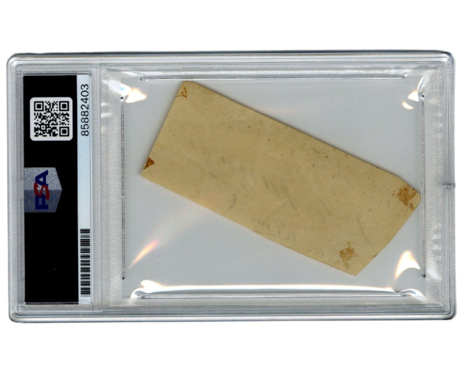 Civil War Union Admiral David Farragut Signed Cut Autograph PSA Auto