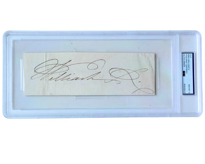 King William IV Signed Cut PSA 8 Autograph