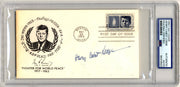 Henry Cabot Lodge Signed John F. Kennedy FDC PSA Auto