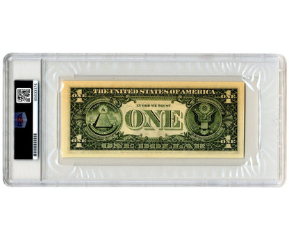 Mercury 7 Astronaut Deke Slayton Signed Currency $1 Dollar Bill PSA Auto