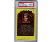 Reds & Orioles Icon Frank Robinson Signed HOF Postcard PSA Gem Mint 10 Auto