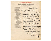 North Pole Explorer Robert E. Peary Signed Letter PSA Auto