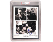 Iconic Actor Joe Pesci Signed Casino Promotional Photograph PSA Auto