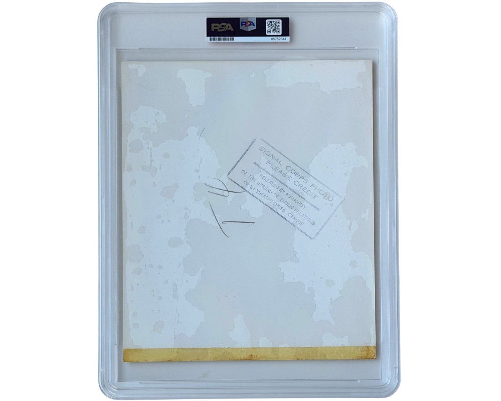 WWII: FDR, Churchill, Wavell, King U.S. Army Signal Corps Photograph PSA Type I