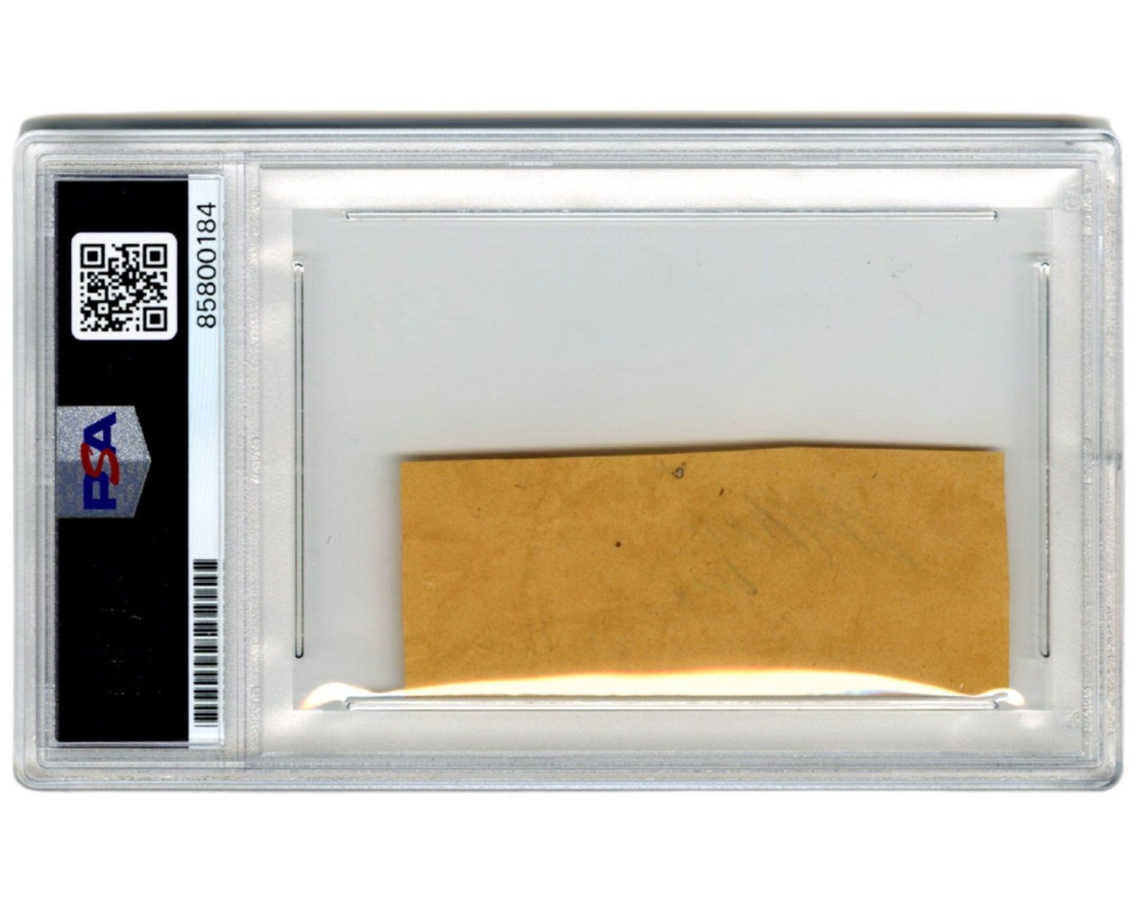 Lincoln's Sec. of Treasury & Chief Justice Salmon P. Chase Signature PSA Auto