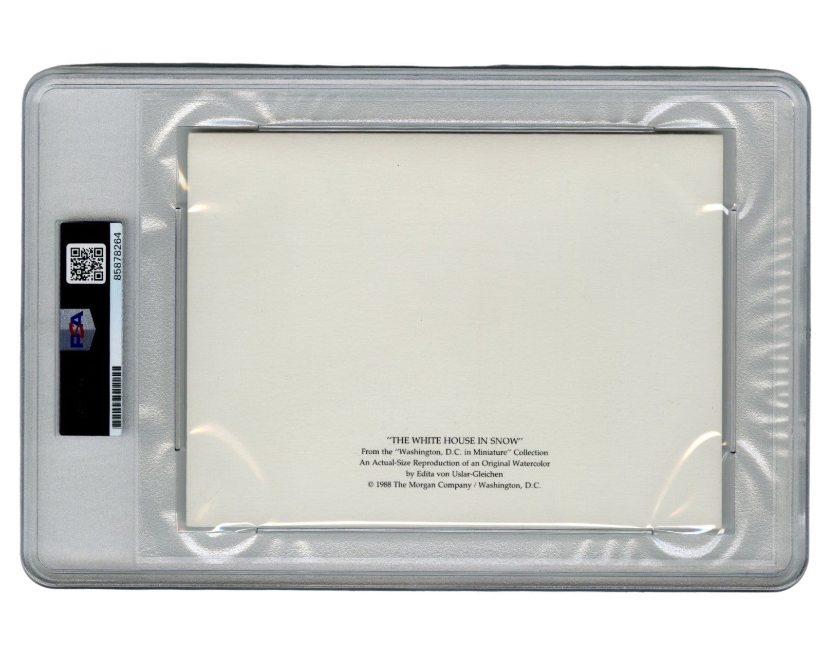 President Gerald Ford Signed White House Christmas Card PSA Auto