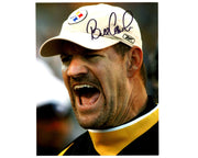 Pittsburgh Steelers Iconic Coach Bill Cowher Signed Photograph PSA