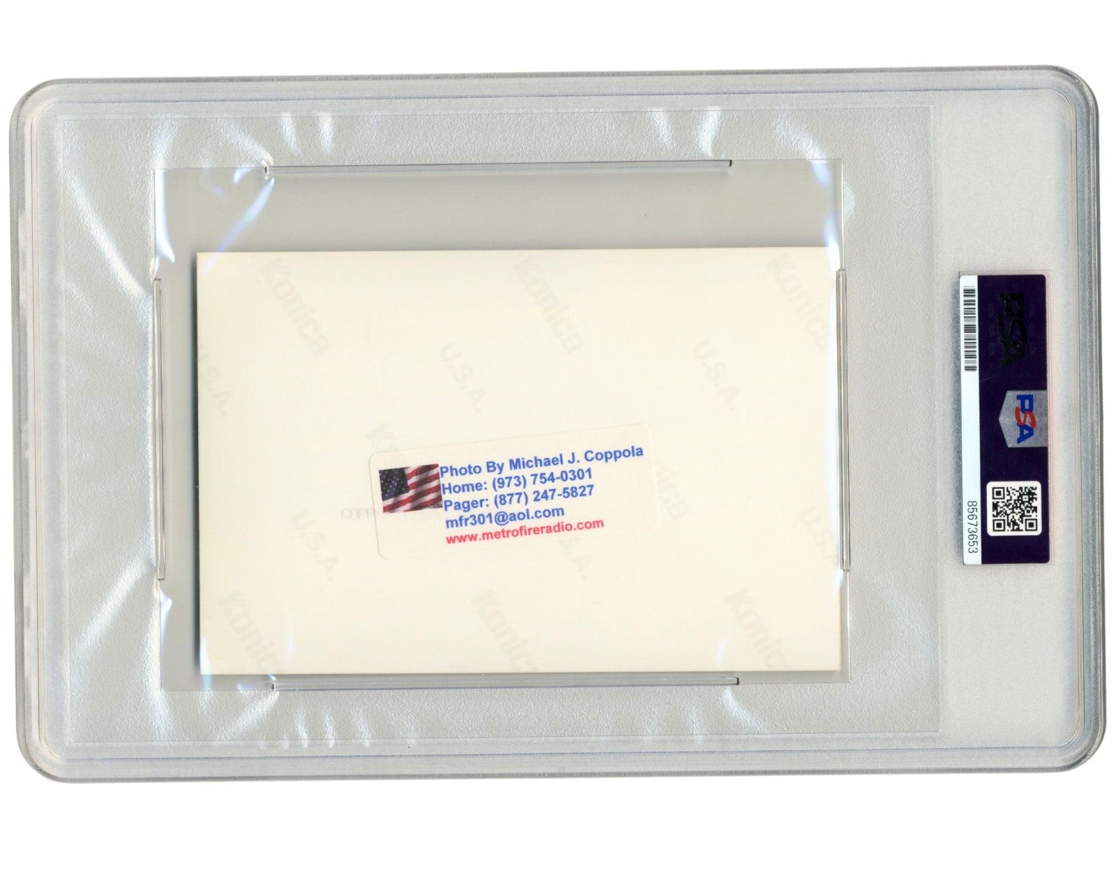 Original World Trade Center 9/11 Ground Zero Photograph by NJ Cop PSA Type III