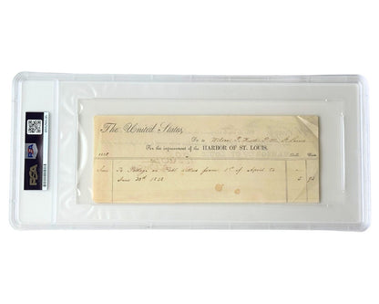 Conf. General Robert E. Lee Signed Document PSA Gem Mint 10 - Only 10? Pop 1?
