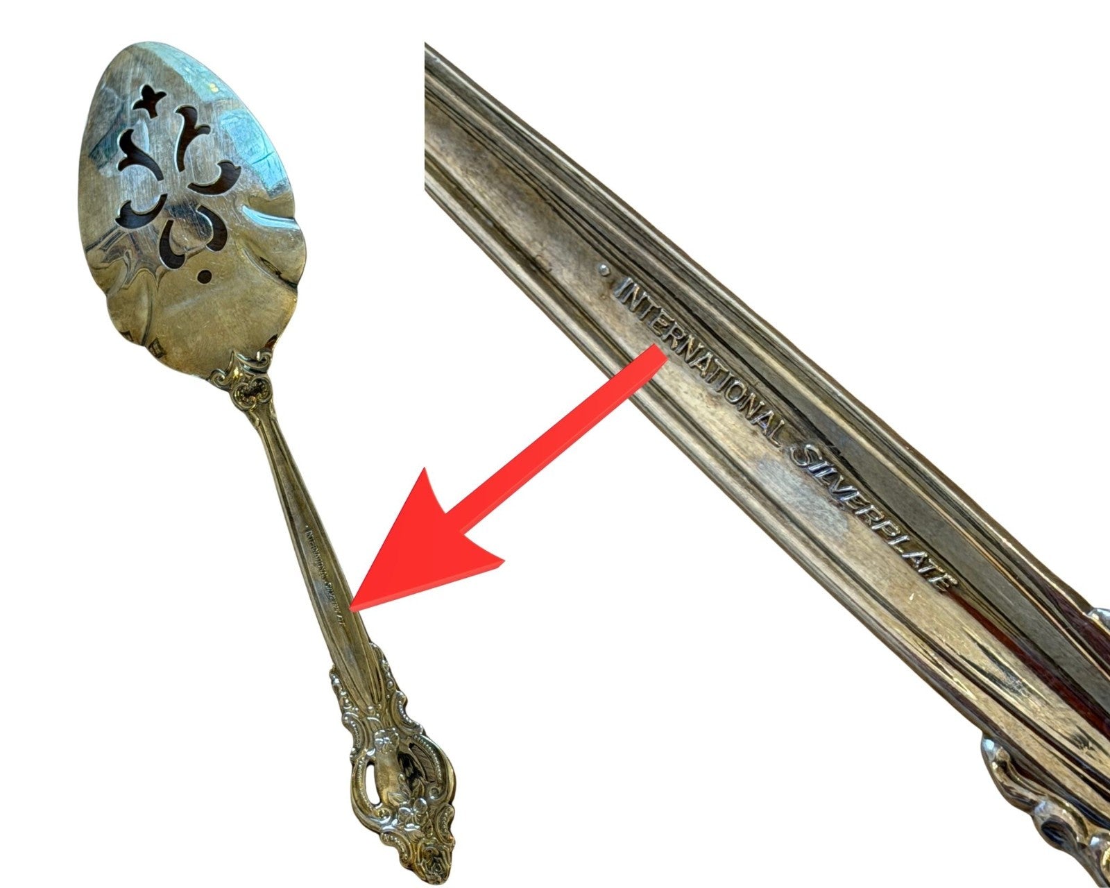 President Jimmy Carter Personally Owned Pierced Cake Server. Ex. Carter Estate