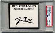 President George W. Bush Cut Signature PSA Gem Mint 10! Perfect Example!