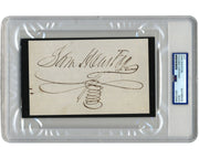 Gorgeous SAM HOUSTON Signed Cut PSA Auto 1st President of The Republic of Texas