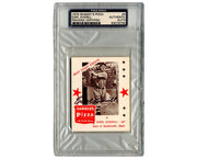 1975 Shakey's Pizza Earl Averill Autographed Card PSA Auto