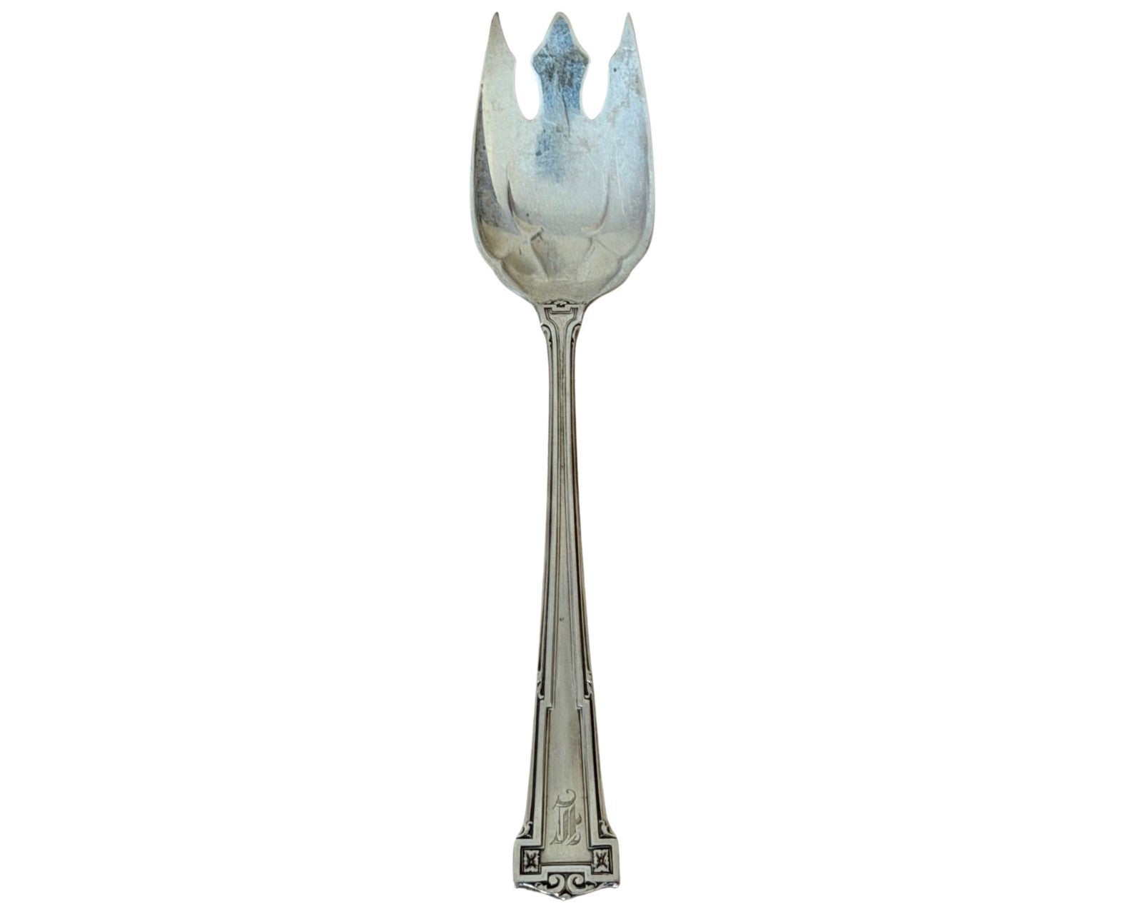 Meyer Lansky's "L" Monogrammed Ice Cream Spork. Ex. Lansky Grandson